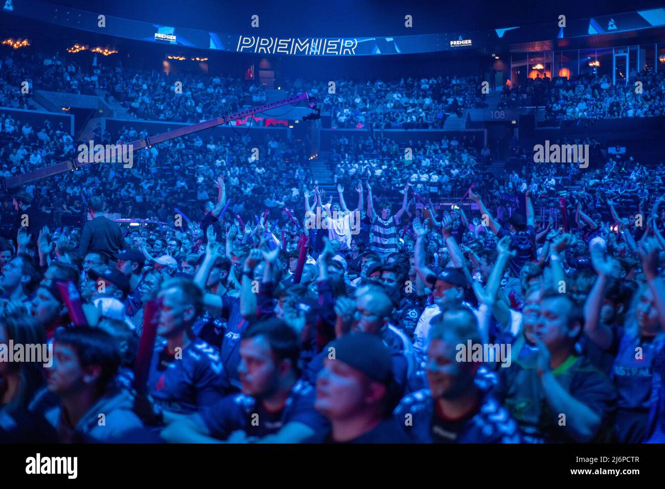 Eine volle königliche Arena Stockfoto