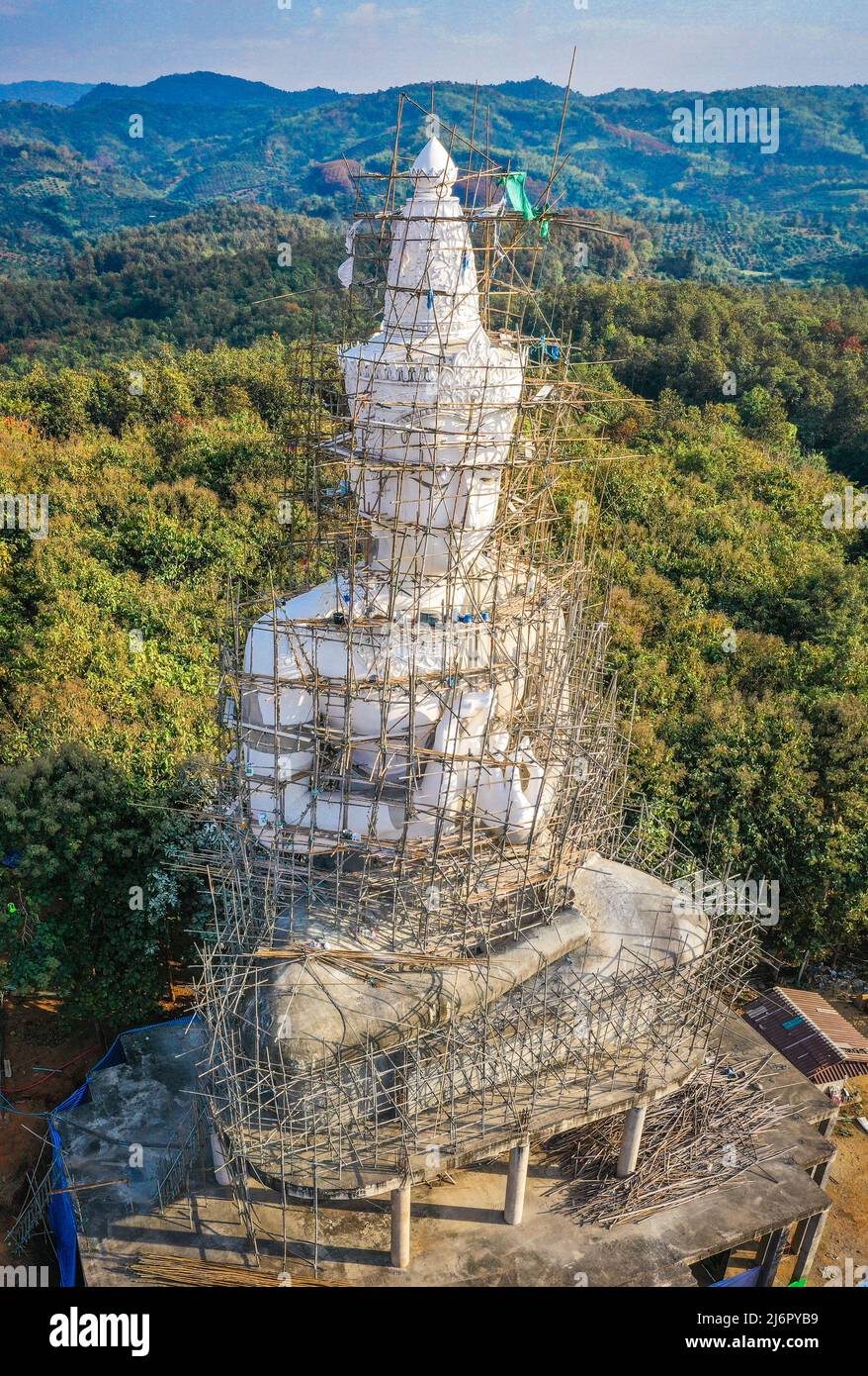 Wat Saeng Kaeo Phothiyan Tempel in Chiang Rai, Thailand, Südostasien Stockfoto