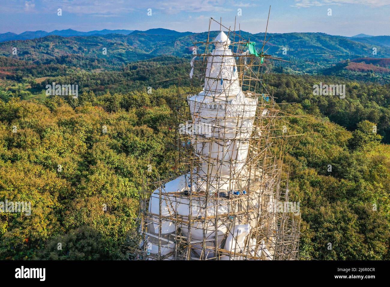 Wat Saeng Kaeo Phothiyan Tempel in Chiang Rai, Thailand, Südostasien Stockfoto