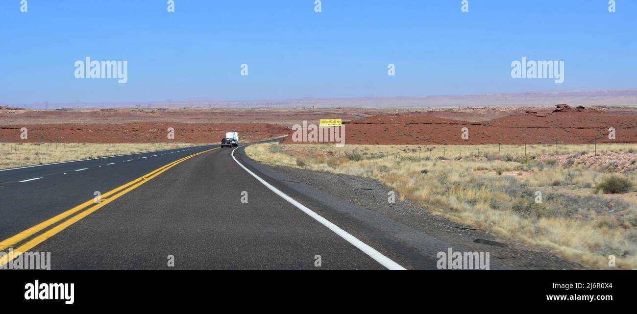 Painted Desert in Arizona Stockfoto