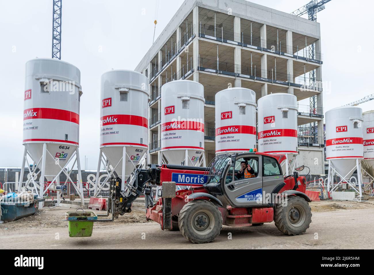 Baustelle Stockfoto