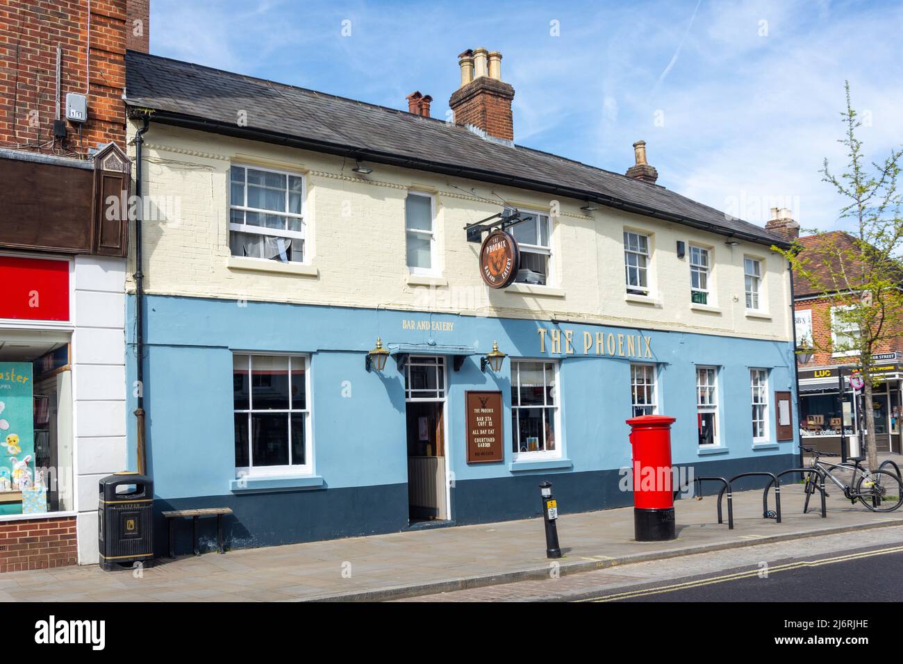 The Phoenix Pub, The Hundred, Romsey, Hampshire, England, Vereinigtes Königreich Stockfoto