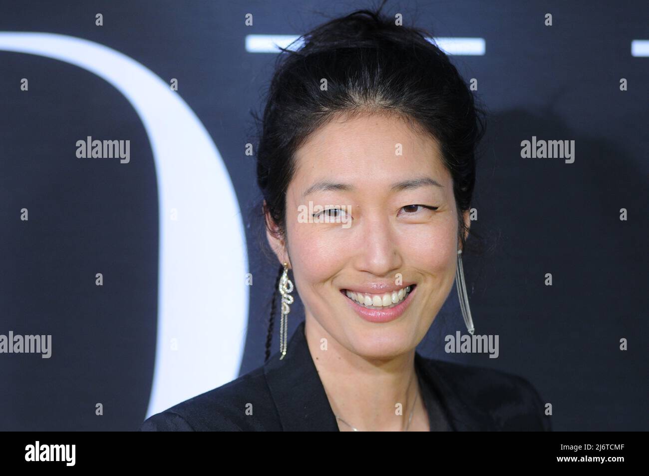 Jihae Kim nimmt an der Vorführung „We Feed People“ im SVA Theater in New York City Teil. (Foto von Efren Landaos / SOPA Images/Sipa USA) Stockfoto