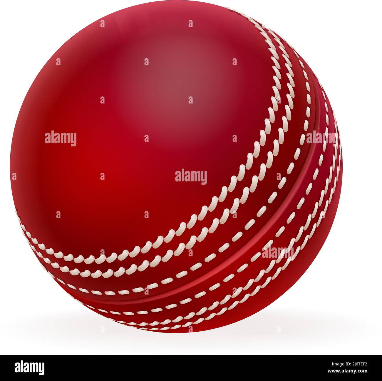 Cricketball Stock Vektor