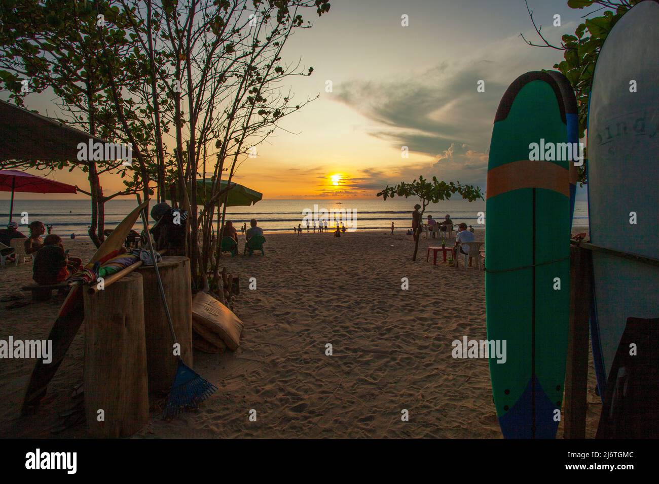 Kuta Beach Stockfoto