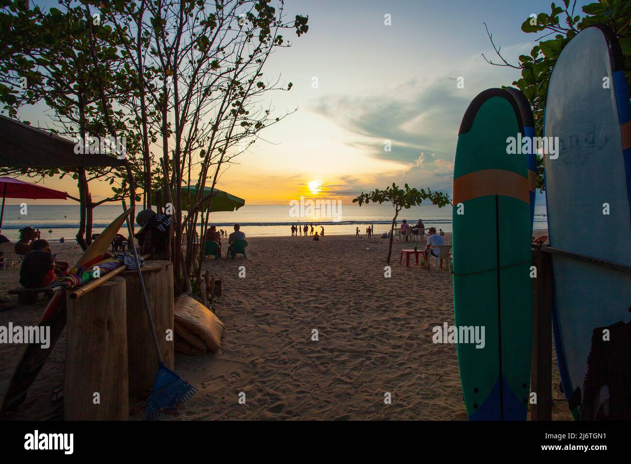 Kuta Beach Stockfoto
