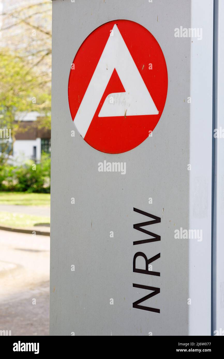 Regionaldirektion Nordrhein-Westfalen der Bundesagentur für Arbeit Stockfoto