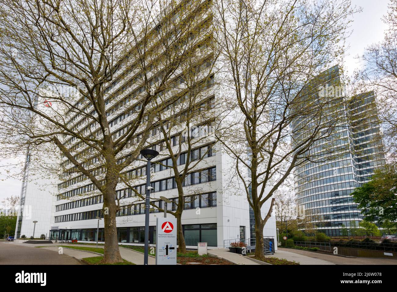 Regionaldirektion Nordrhein-Westfalen der Bundesagentur für Arbeit Stockfoto