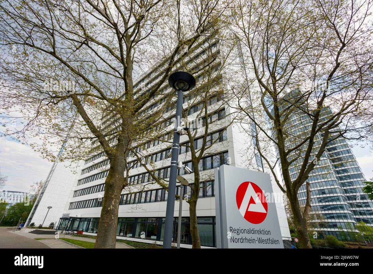 Regionaldirektion Nordrhein-Westfalen der Bundesagentur für Arbeit Stockfoto