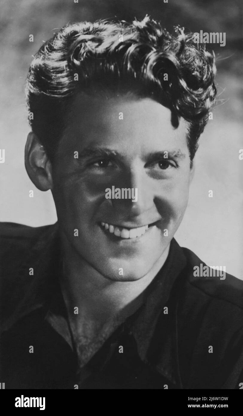 Jean-Pierre Aumont (1911-2001), Schauspieler de teatro, Cine y televisión francés. Stockfoto