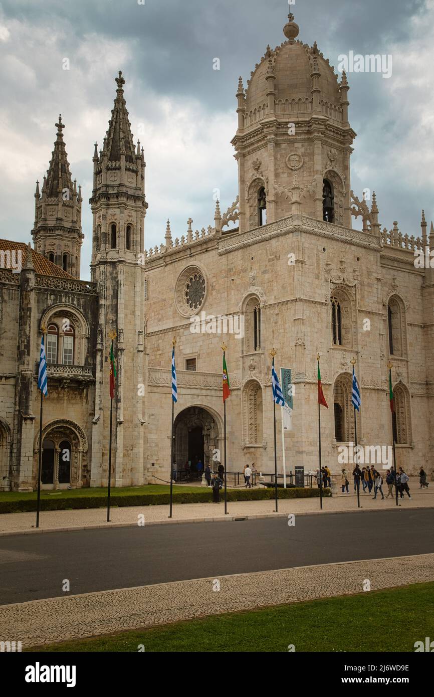 Hieronymitenkloster in Belém Stockfoto