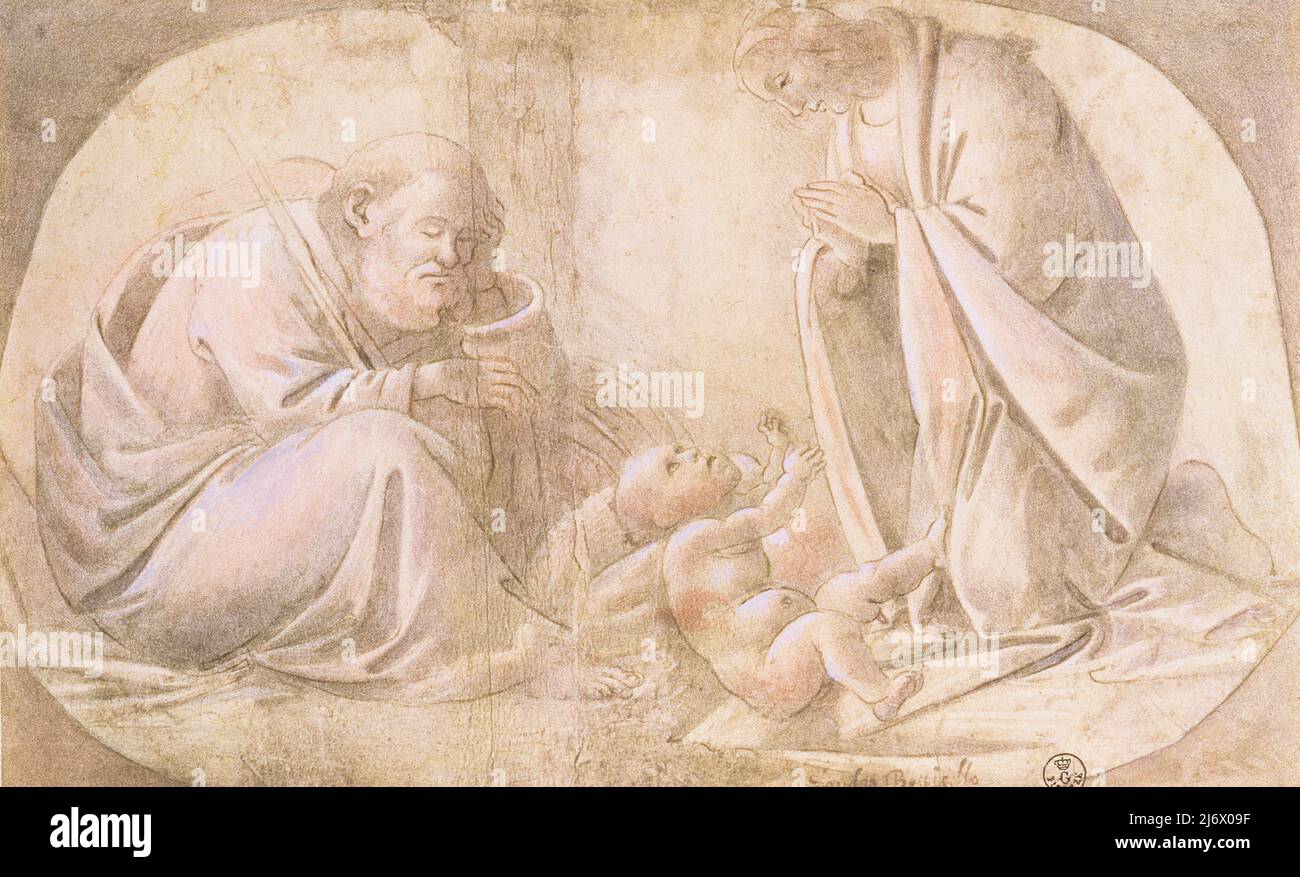 Der Tod von Atala von Mussini, Cesare (1804-70); Galleria dell'Accademia & Museo degli Strumenti Musicali, Florenz, Toskana, Italien; Italienisch, Außerhalb des Urheberrechts. Stockfoto
