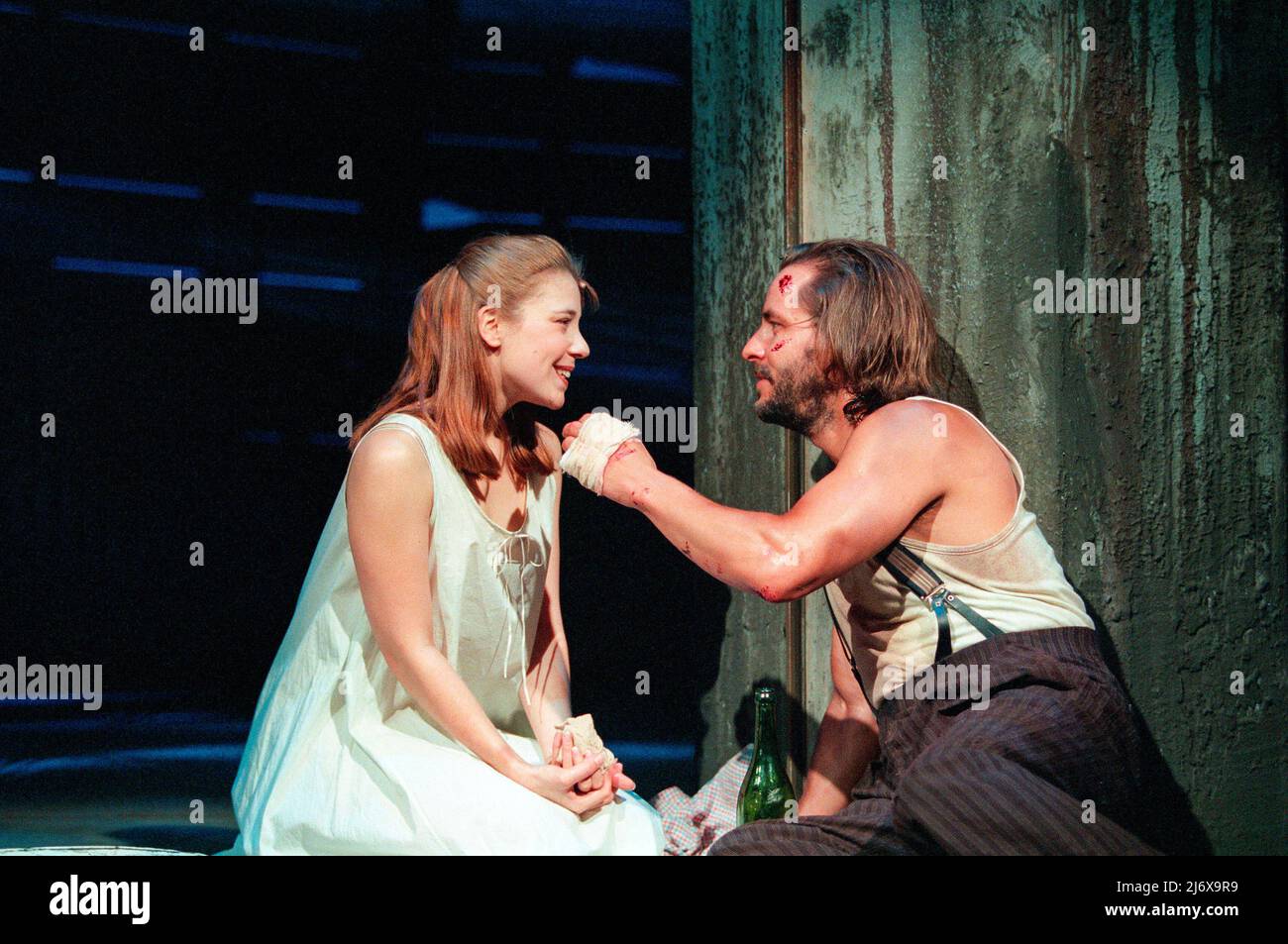 Lottie Mayor (Swallow), Marcus Lovett (The man) in WHISTLE DOWN THE