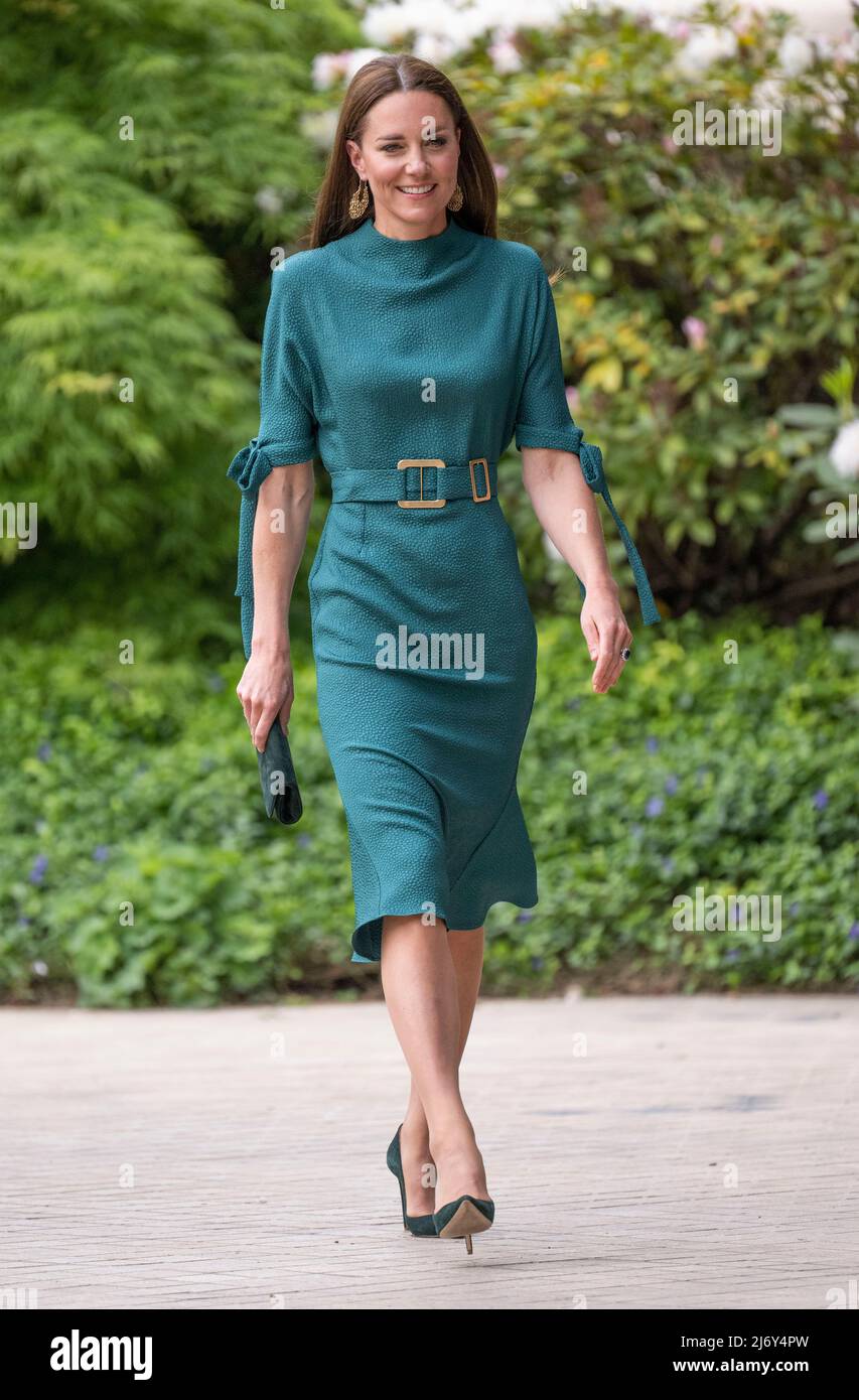 London, Großbritannien. 04. Mai 2022. Catherine, Herzogin von Cambridge, besucht das Design Museum, um den Queen Elizabeth II Award für britisches Design in London, England, zu vergeben. Kredit: Anwar Hussein Kredit: Anwar Hussein/Alamy Live Nachrichten Stockfoto