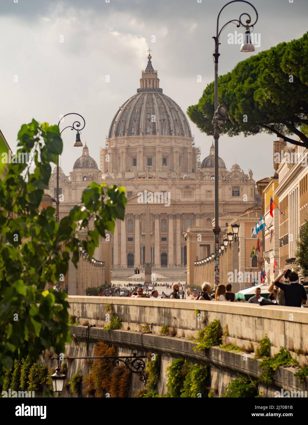 Basilica di San Pietro, Roma Stockfoto