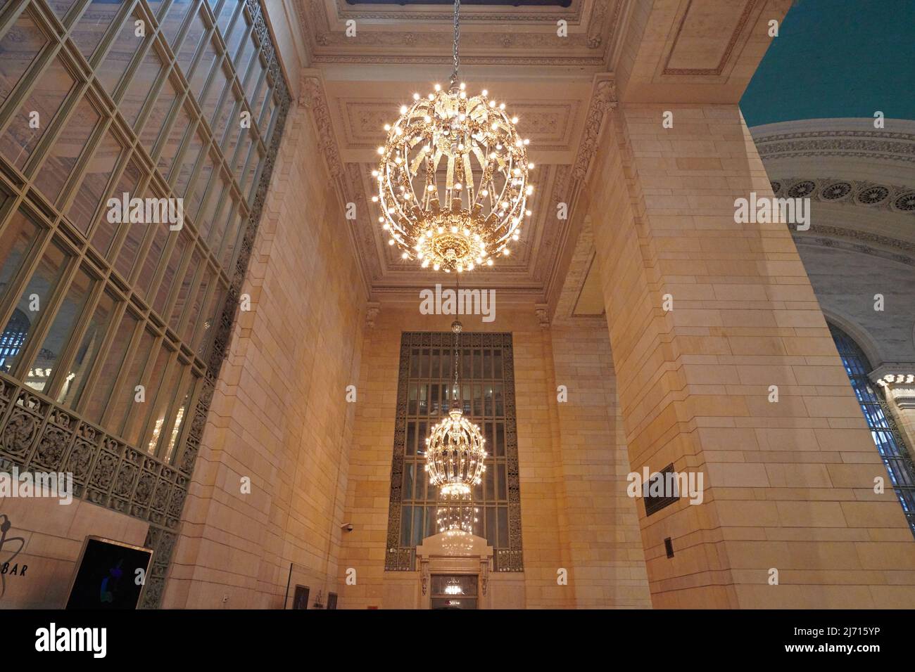 Innenräume der weltberühmten Grand Central Station Hall in Manhattan, New York City Stockfoto