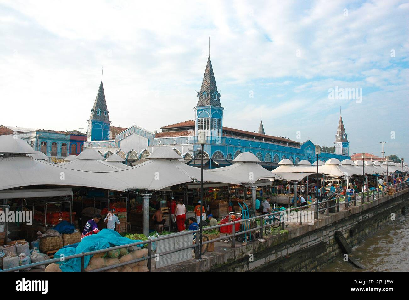 Ver-o-Peso Markt, Wahrzeichen von Belém do Pará, Amazonasregion, Brasilien. Stockfoto