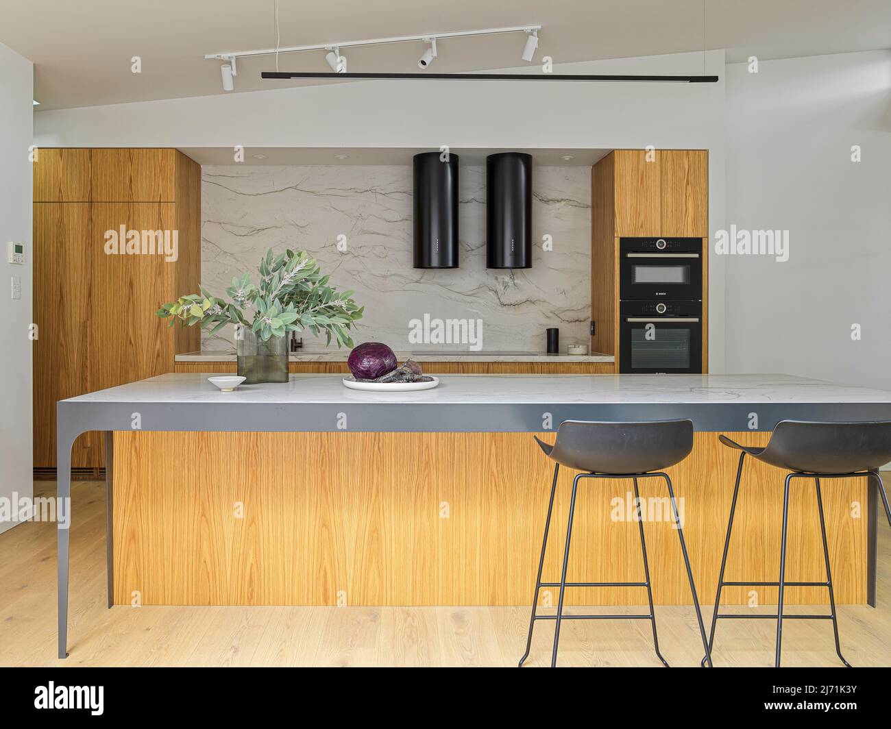Küche. Balmain House, Balmain, Australien. Architekt: TW Architects, 2022. Stockfoto