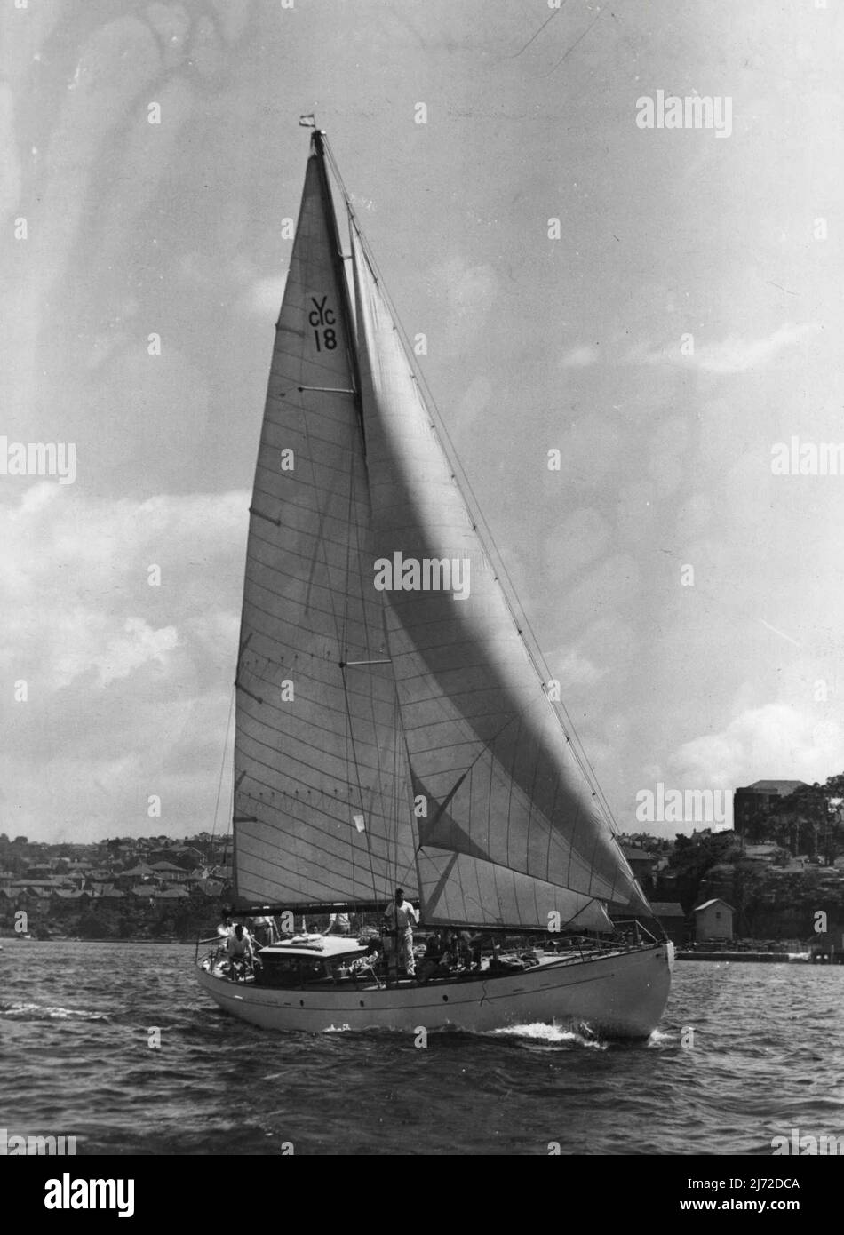Waltzing Matilda. 28. Dezember 1949. Stockfoto