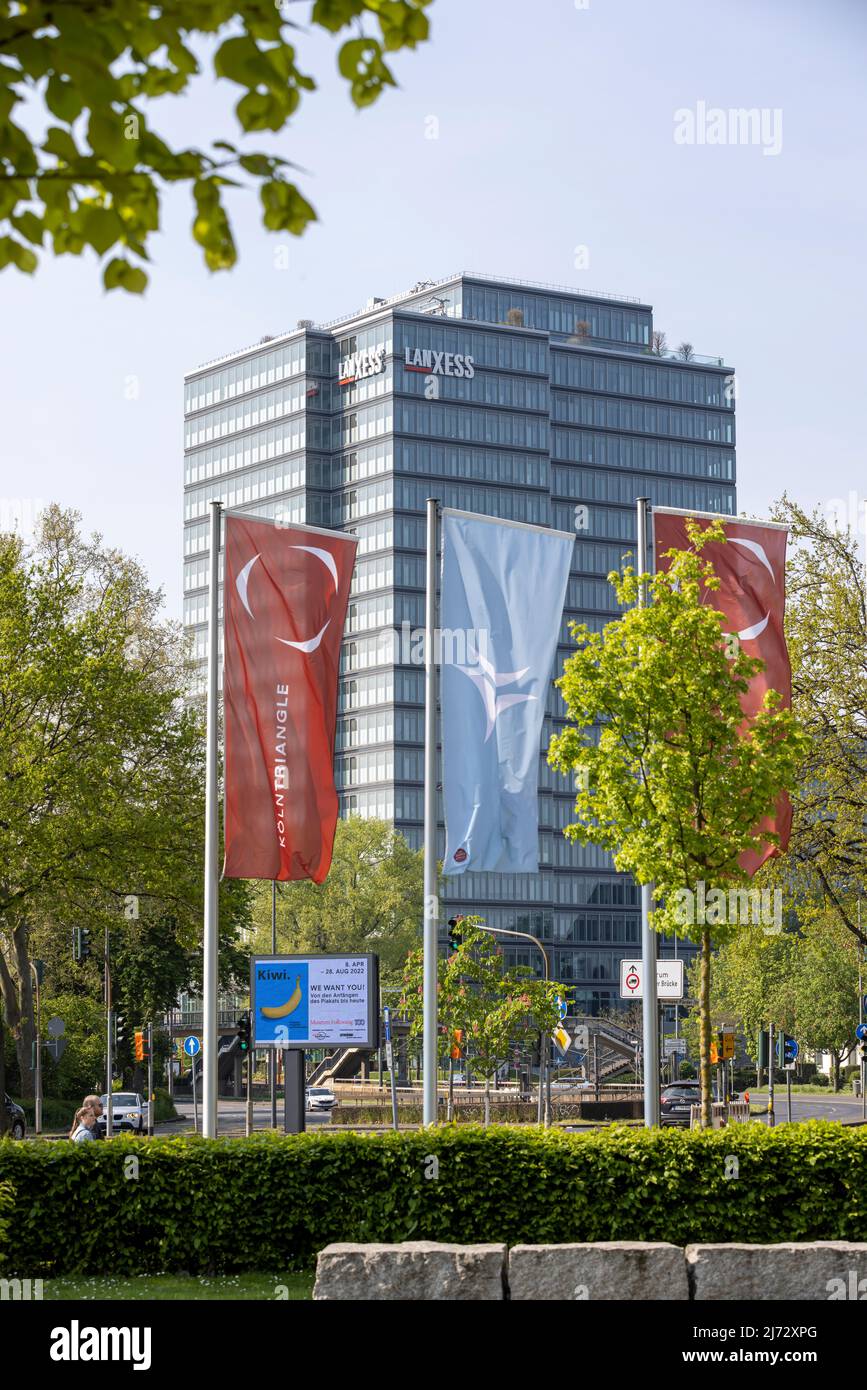 LANXESS Hauptsitz in Köln, Deutschland Stockfoto
