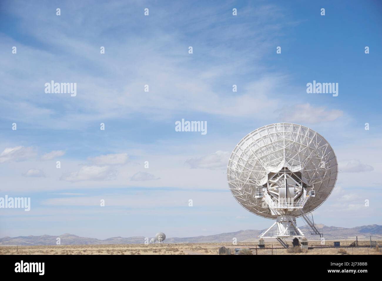 Karl G Jansky VLA (Very Large Array)-Observatorium im Socorro County, New Mexico. Stockfoto