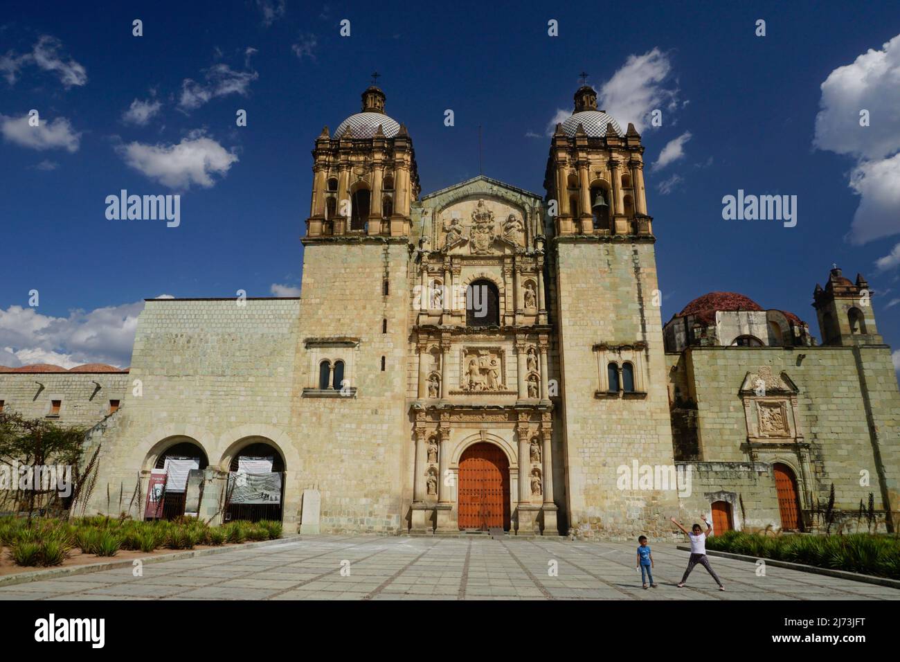Kirche von Santo Domingo de Guzmán, Oaxaca-Stadt, Oaxaca-Stadt, Mexiko Stockfoto