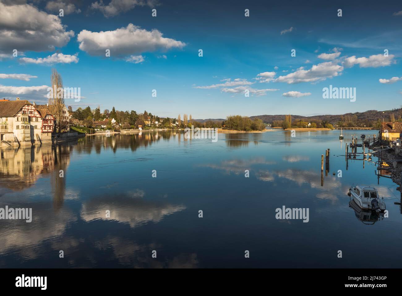 Stein am Rhein, Kanton Schaffhausen, Schweiz Stockfoto