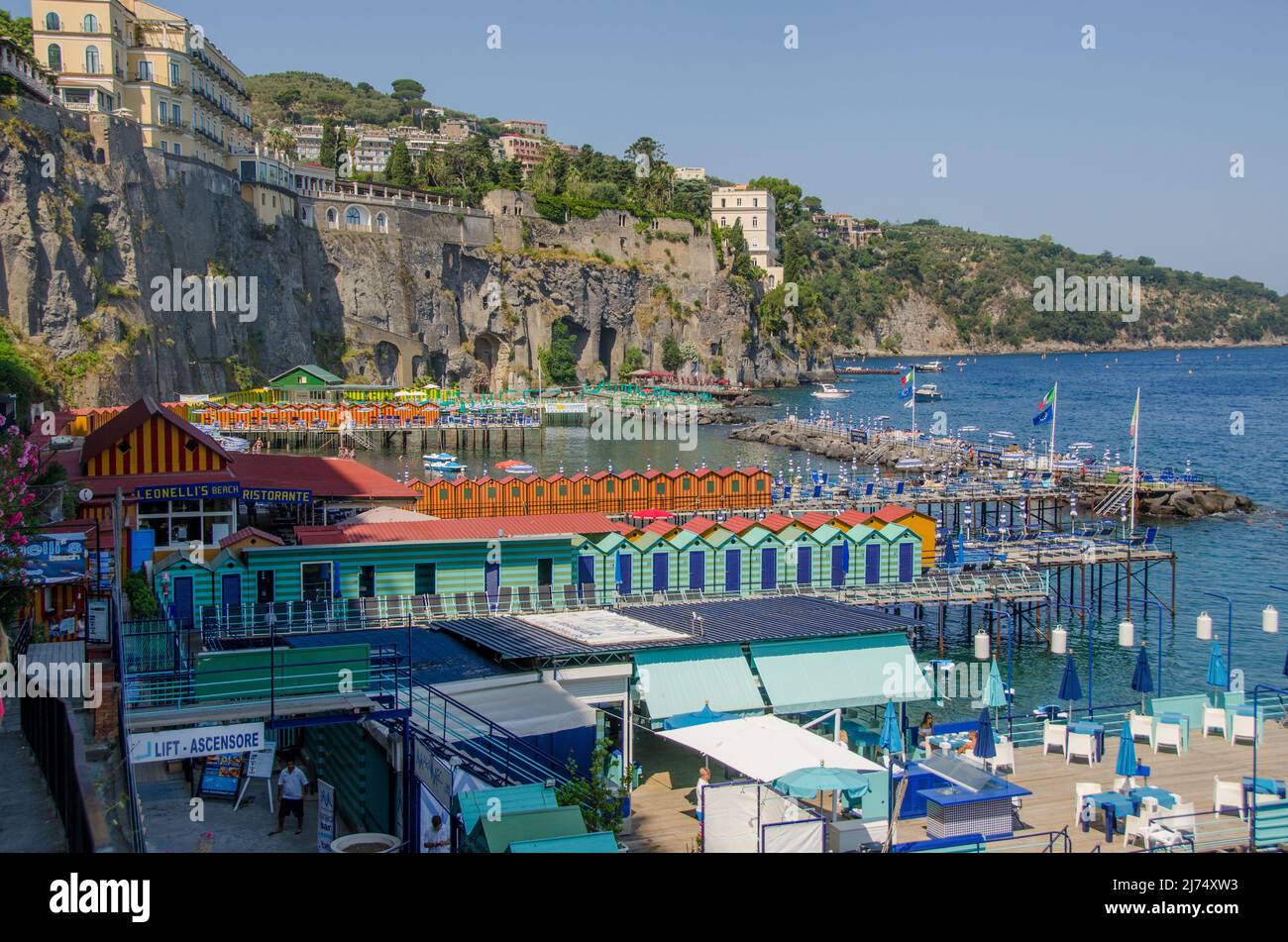 Sorento und Capri, Italien Stockfoto