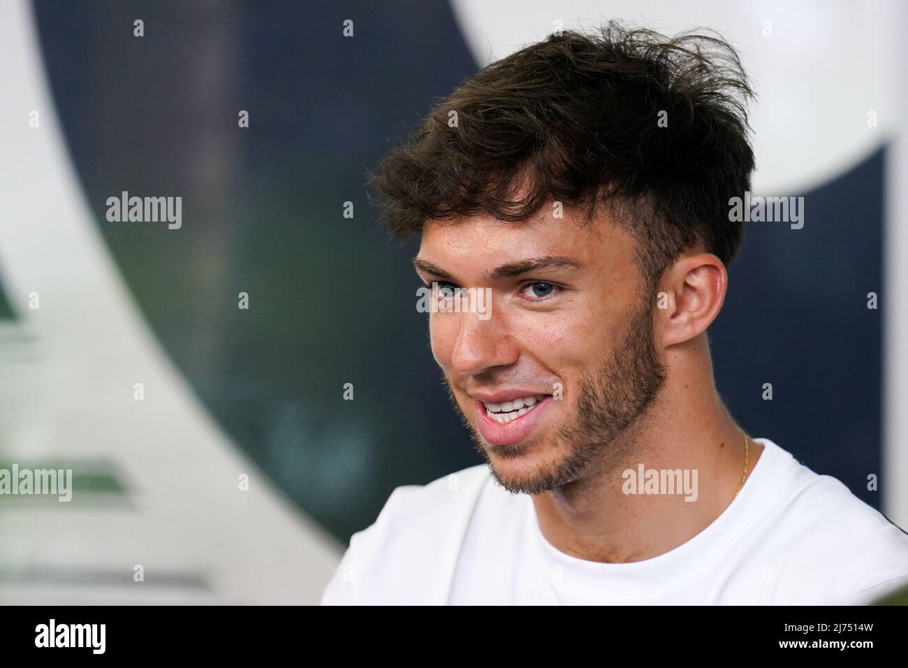 Miami International Autodrome, Miami, USA am 5. Mai 2022 Pierre Gasly 10 (FRA), Scuderia AlphaTauri AT03 während der FORMEL 1 CRYPTO.COM MIAMI GRAND PRIX 2022, Eleanor Hoad Stockfoto