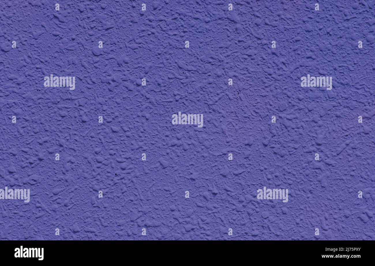 Weiche blaue, sehr perifarbige Betonwand für Kunsttapete oder künstlerischen Texturhintergrund Stockfoto