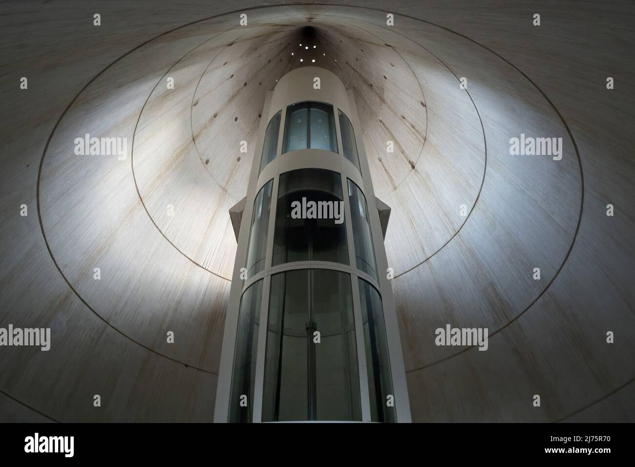 Nukleare Raketenabschusssilo Krieg russland ukraine Stockfoto