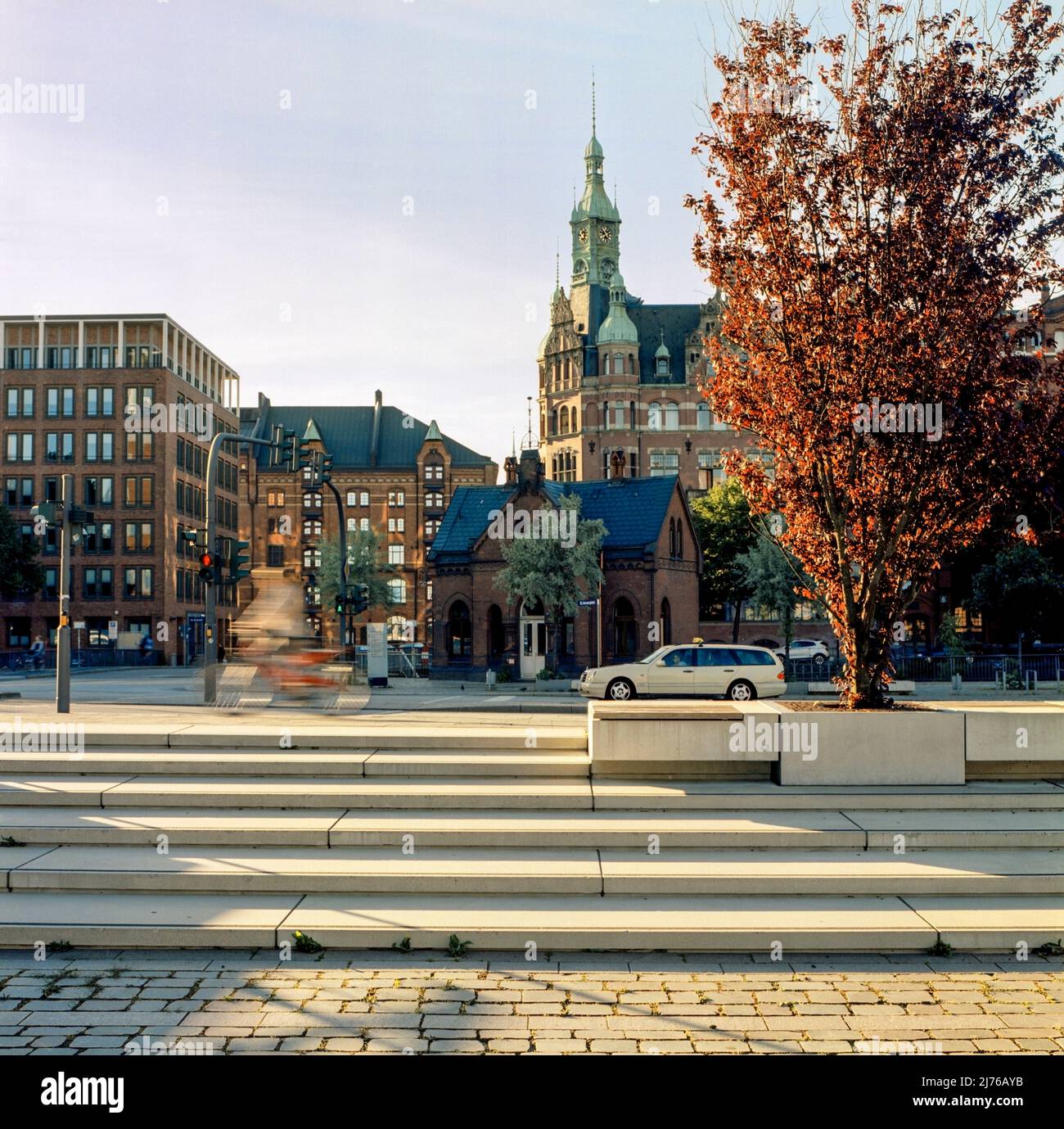 Dar-es-Salaam Platz in Hamburg Stockfoto