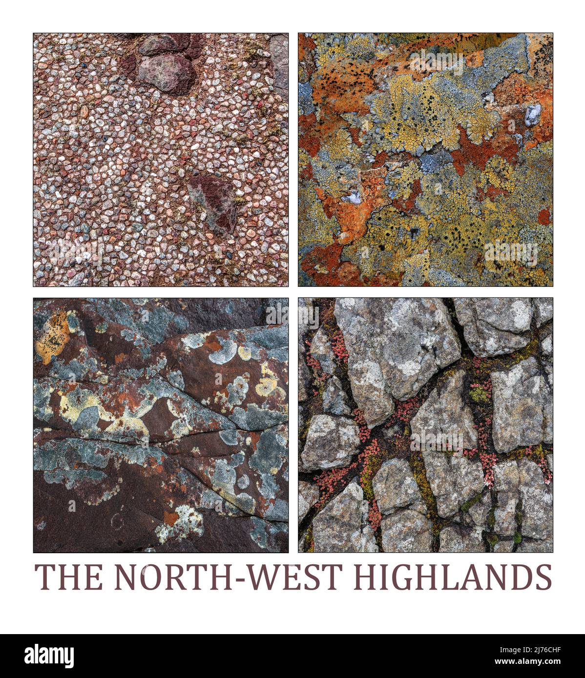Classic Landscapes Series: Die nordwestlichen Highlands in Schottland. Stockfoto