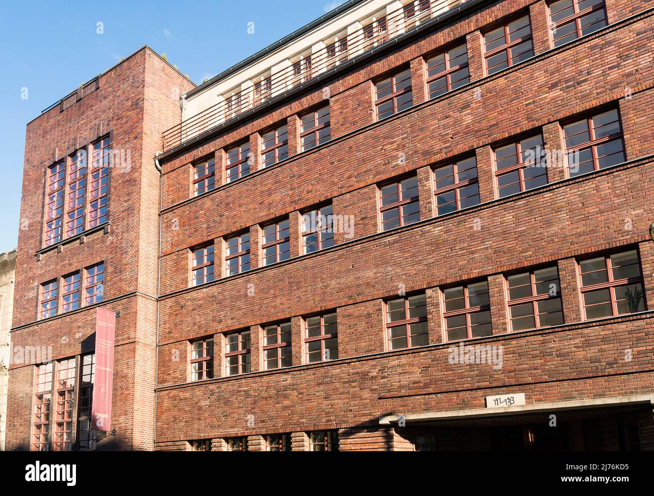 Berlin, Mitte, Scheunenviertel, Auguststraße 11-13, ehemalige jüdische Mädchenschule, neue Objektivität Stockfoto