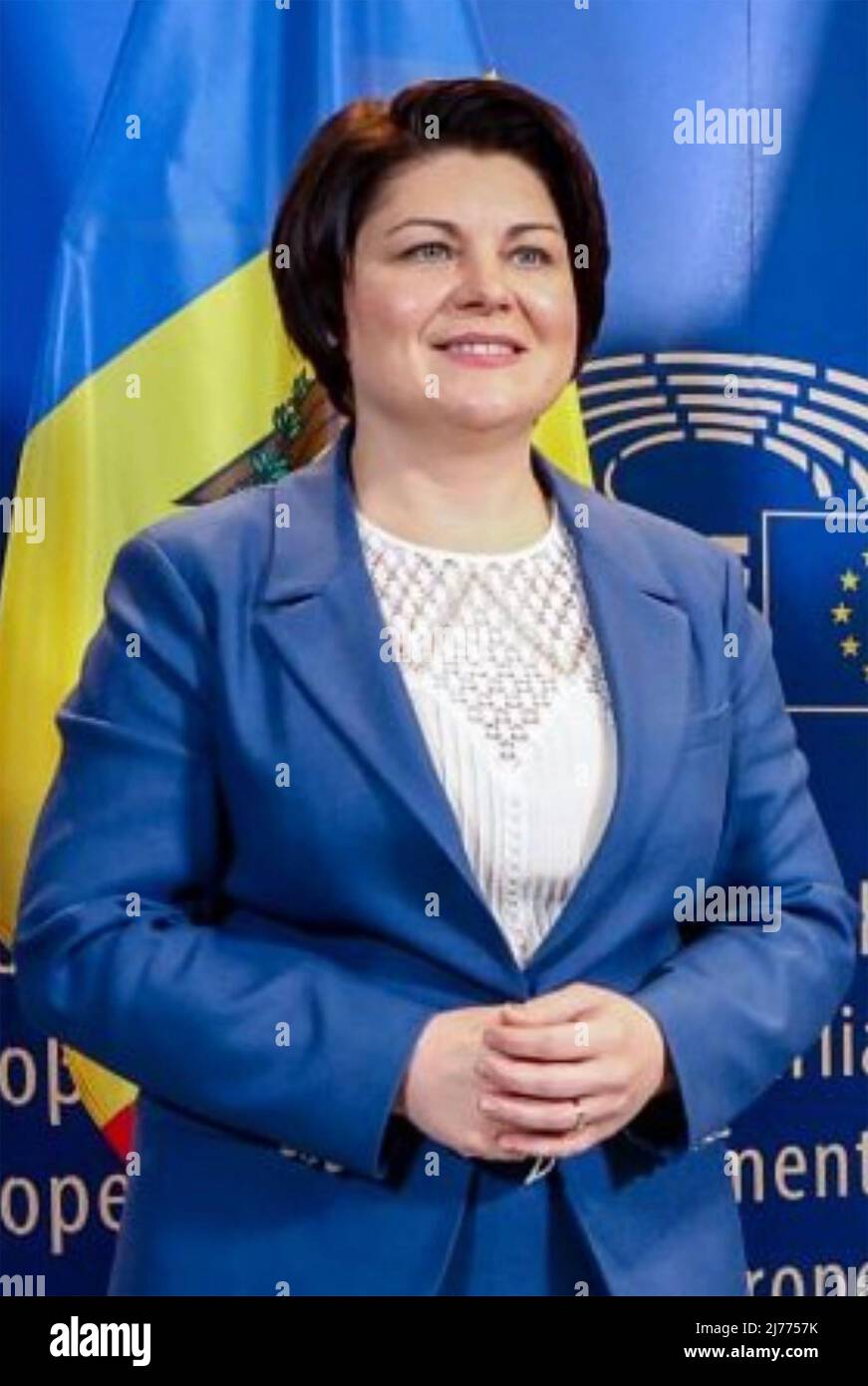 NATALIA GAVRILITA, Premierministerin der Republik Moldau, 9n 2021 Stockfoto