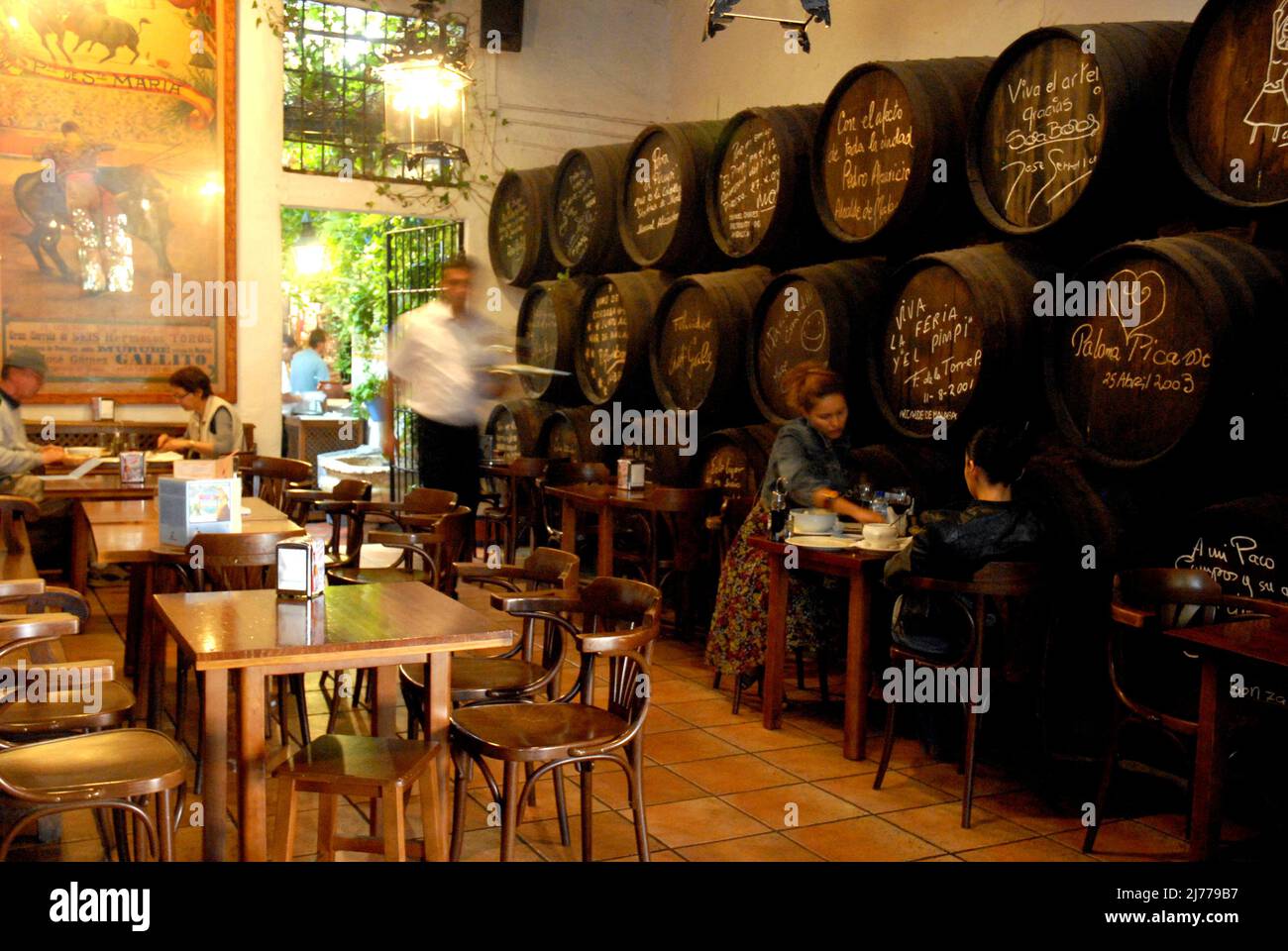Bodega el pimpi,C/ Granada 62 - 29015 Málaga. Malaga. foto: Rosmi Duaso/fototext,BCN Stockfoto