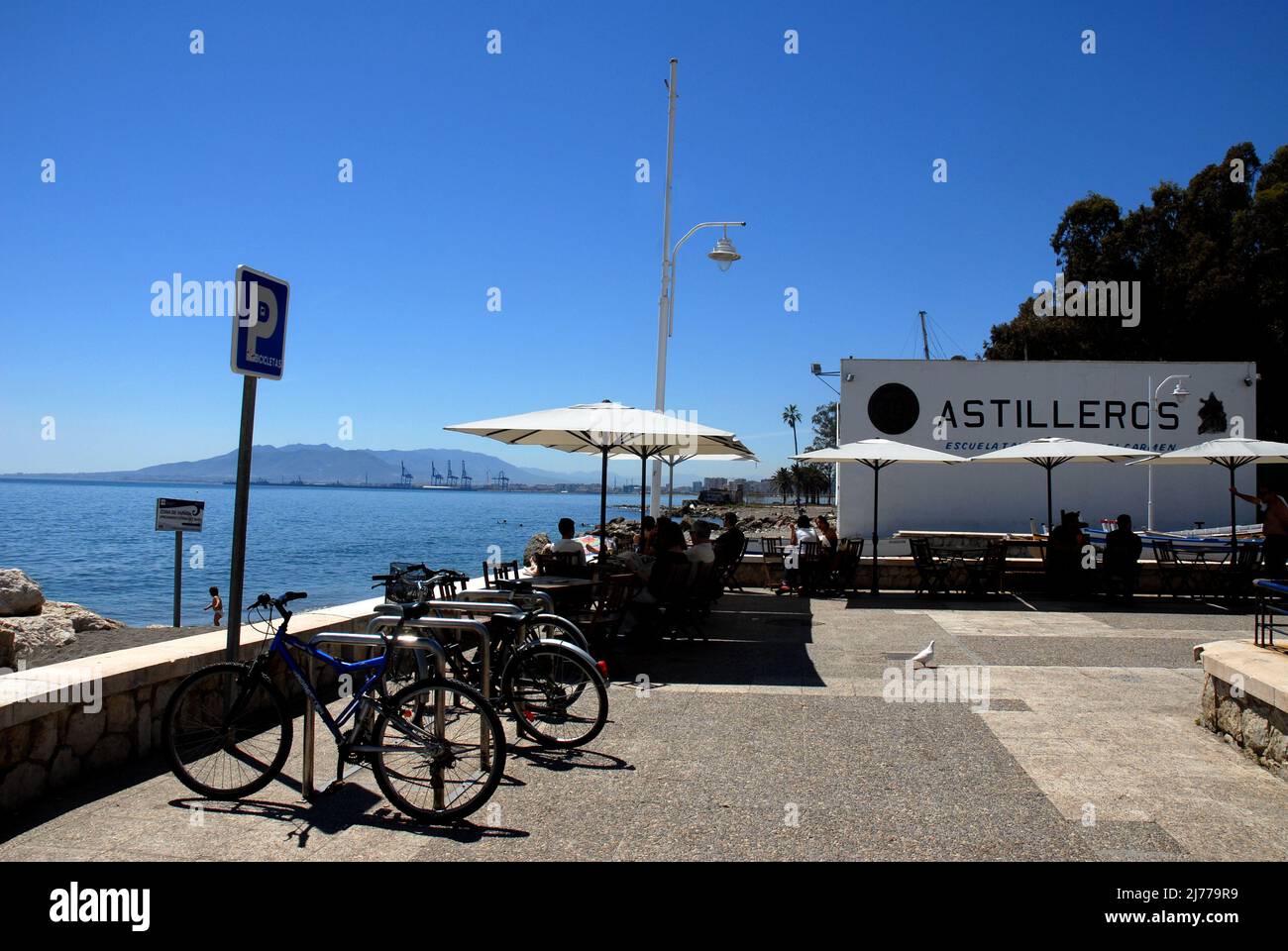 Pedregalejo, Malaga . foto: © Rosmi Duaso/fototext,BCN. Stockfoto