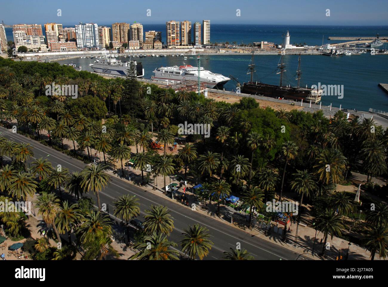 puerto mercante, Malaga foto: © Rosmi Duaso/fototext,BCN. Stockfoto