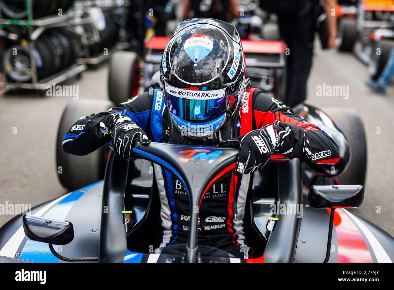 Josh Mason, Cryptotower Racing Team, Dallara F320, Euroformula Open, Portrait während des Grand Prix de Pau 2022, vom 6. Bis 8. Mai in Frankreich - Foto Antonin Vincent / DPPI Stockfoto