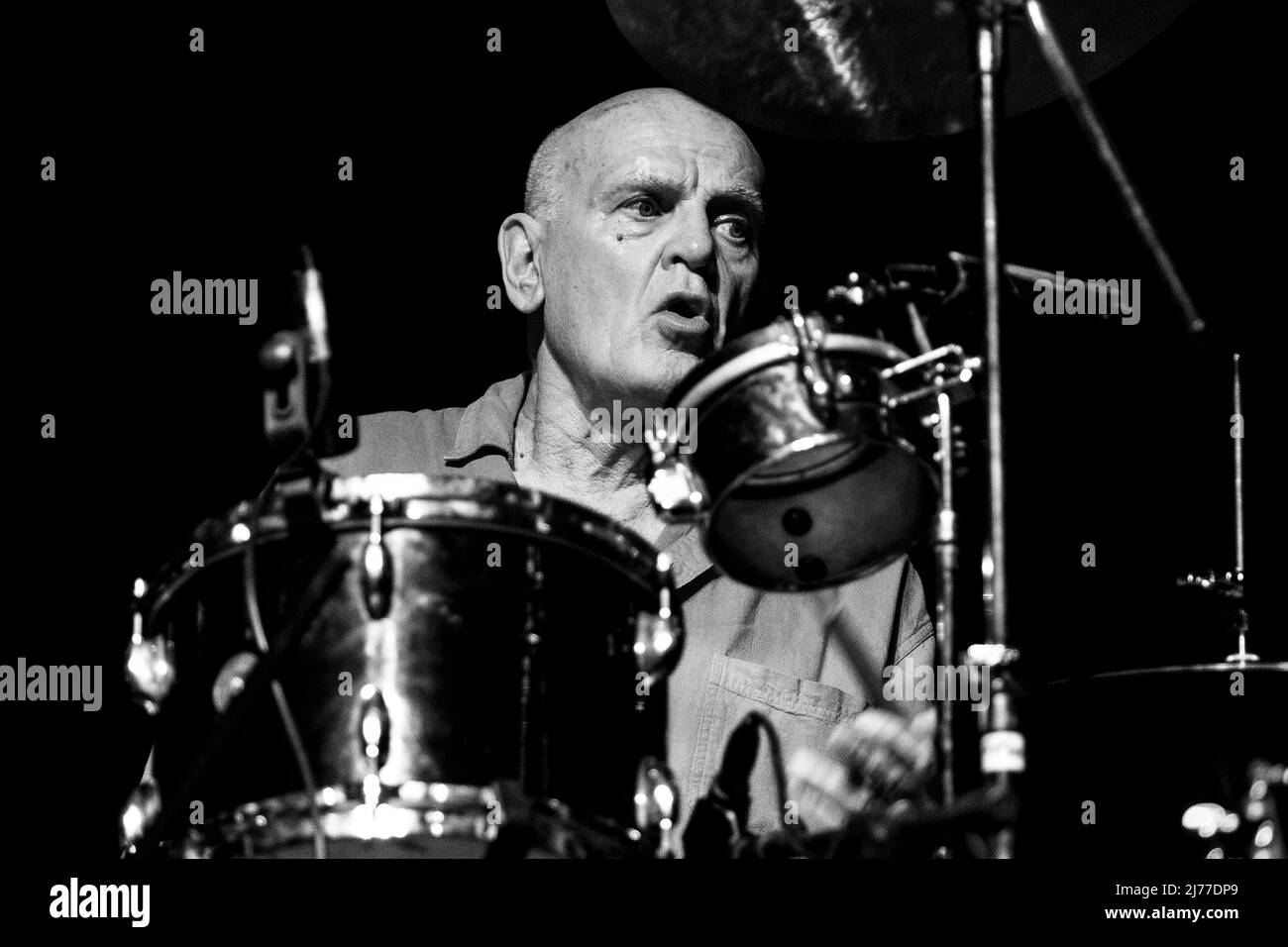 Brescia, Italien. 06. Mai 2022. Bild zeigt Van der Graaf Generator Band während der Auftritte im Gran Teatro Morato Credit: Roberto Tommasini/Alamy Live News Stockfoto