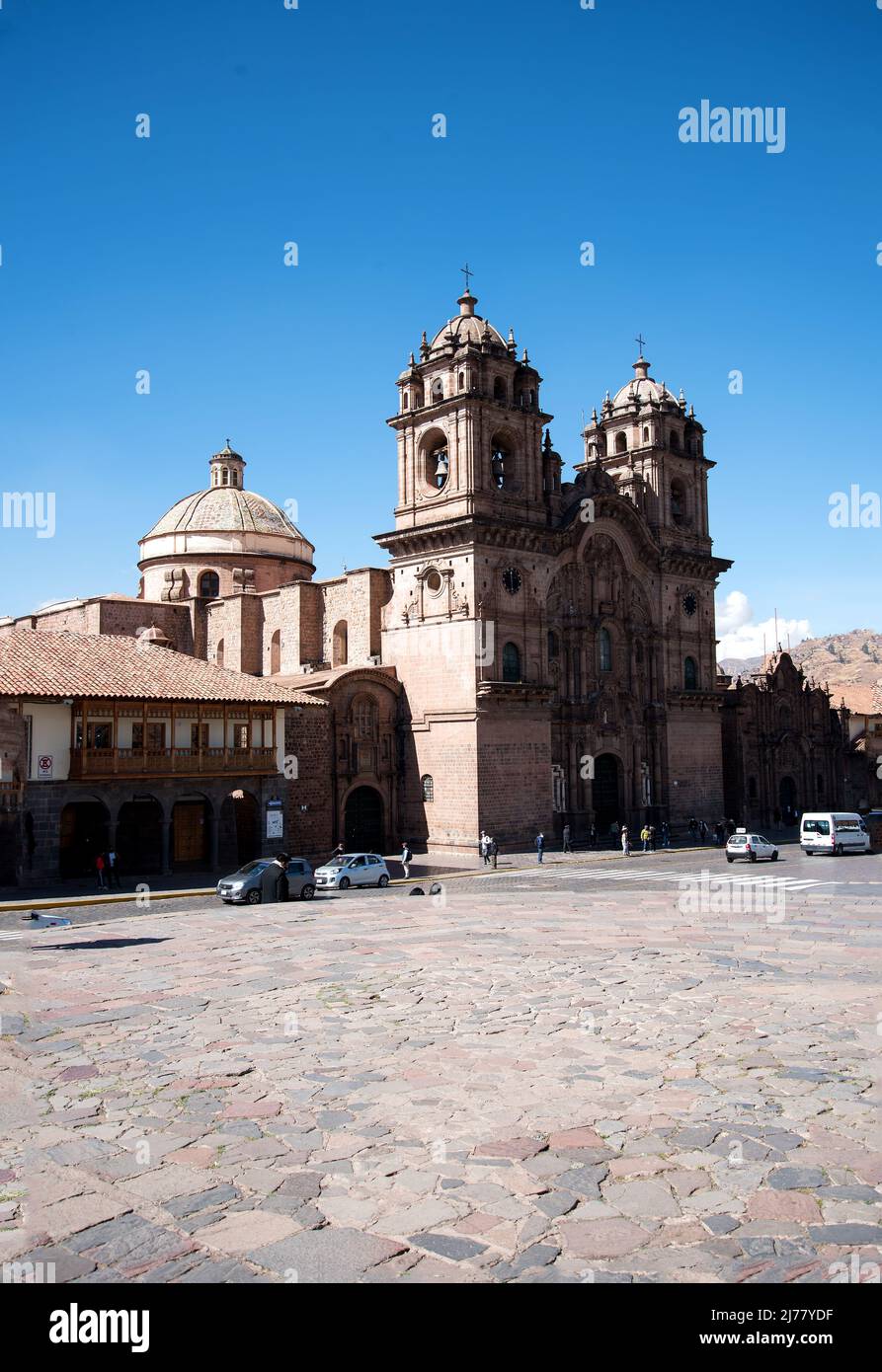 Kathedrale Von Cusco Cusco Peru Stockfoto