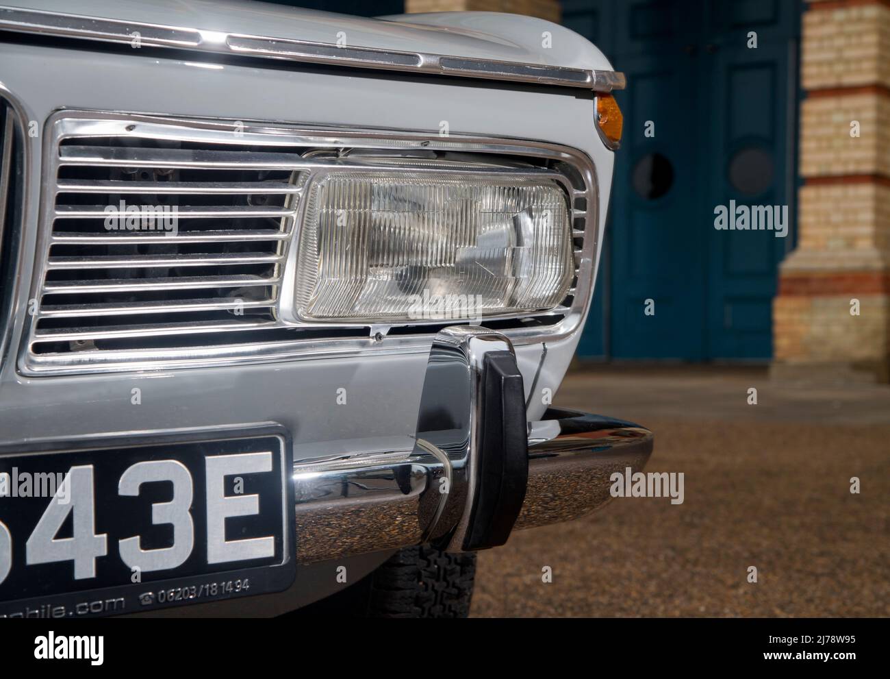 1967 BMW 2000 klassischer deutscher Limousinenwagen Stockfoto