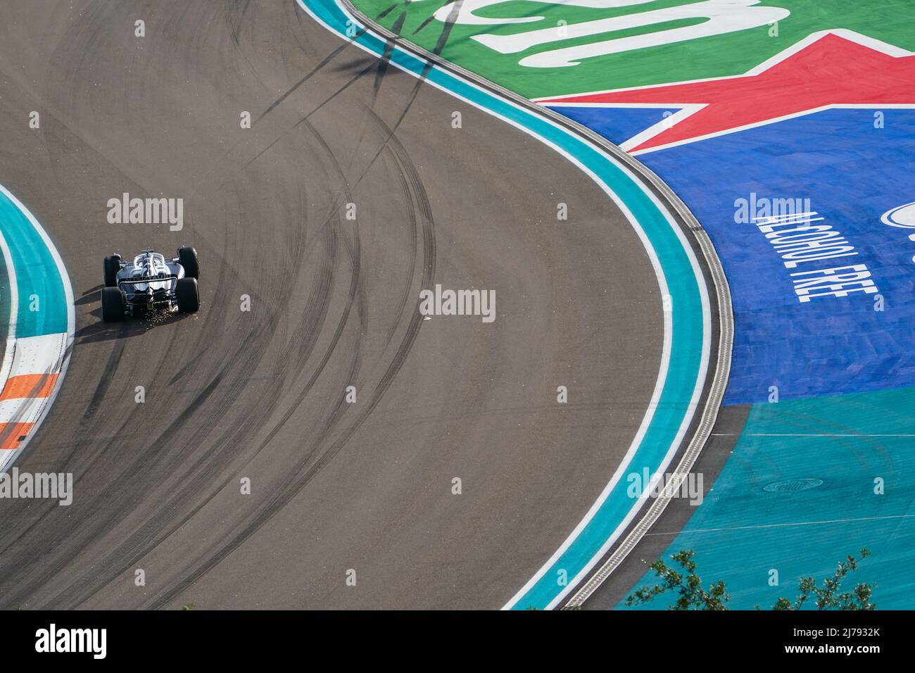 Miami International Autodrome, Miami, USA am 6. Mai 2022 Yuki Tsunoda 22 (JAP), Scuderia AlphaTauri AT03 während der FORMEL 1 CRYPTO.COM MIAMI GRAND PRIX 2022, Eleanor Hoad Stockfoto