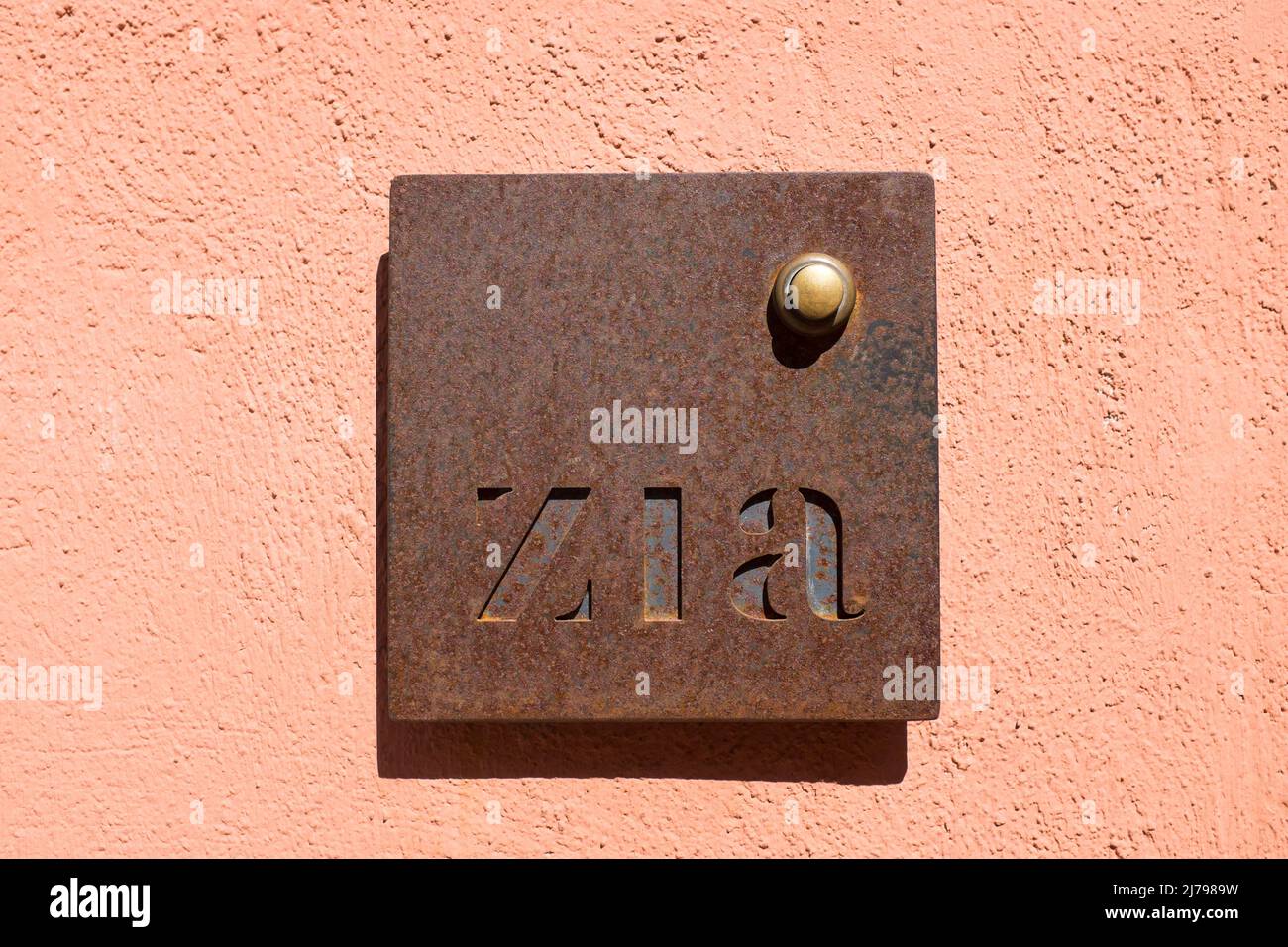 Zia Restaurant Trastevere Rom Italien Stockfoto