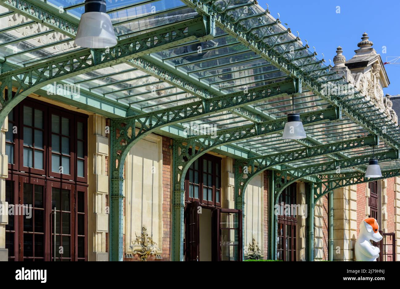 Nizza, Bahnhof Gare de Thiers // Nizza, Bahnhof Gare de Thiers Stockfoto