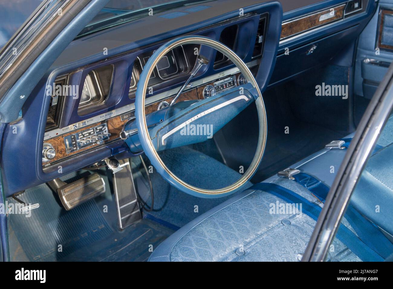 1970 Oldsmobile Rocket 98 klassischer amerikanischer Luxuswagen Stockfoto