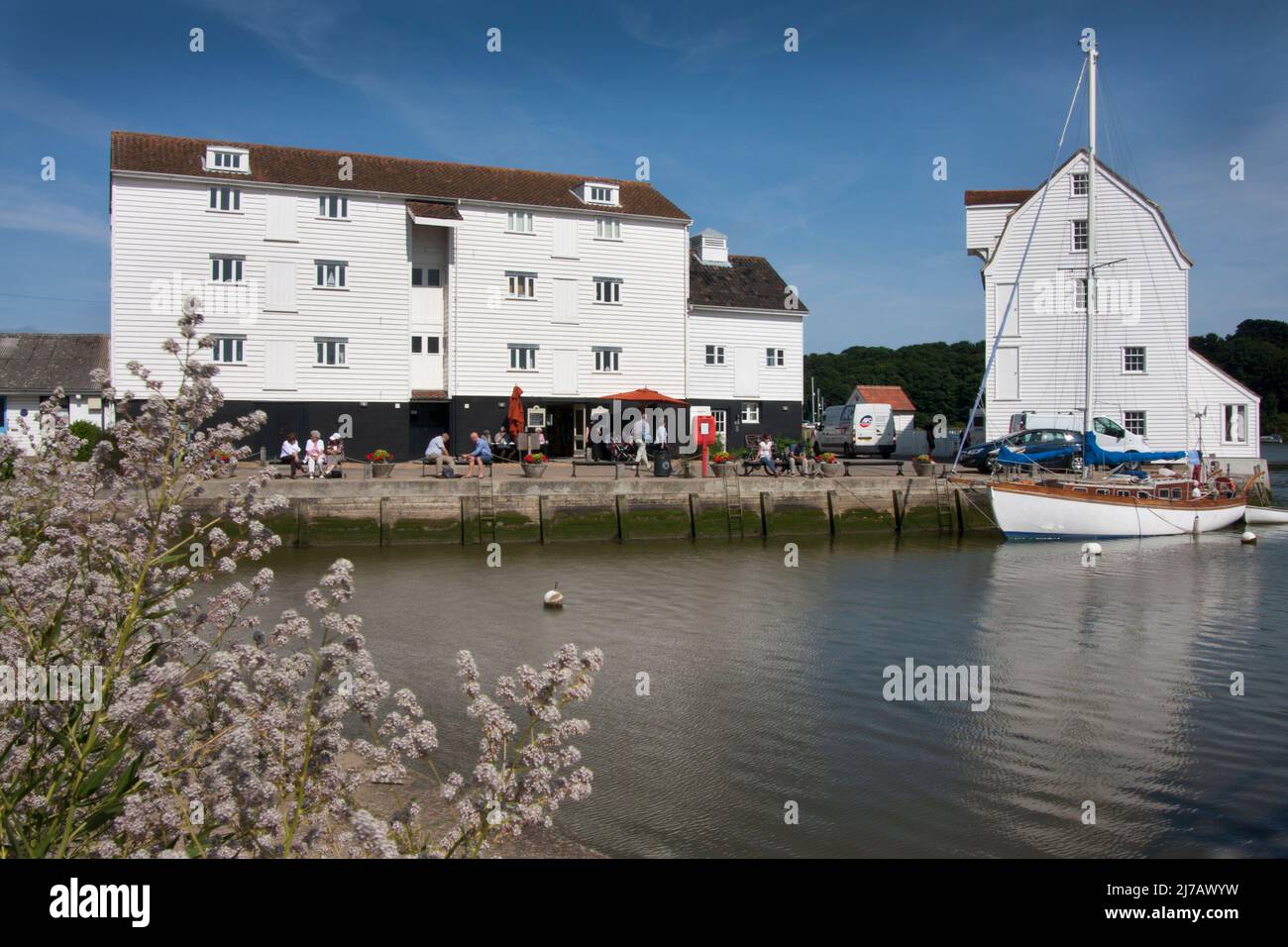 Woodbridge Gezeitenmühle und Museum, Ipswich, Suffolk, England Stockfoto