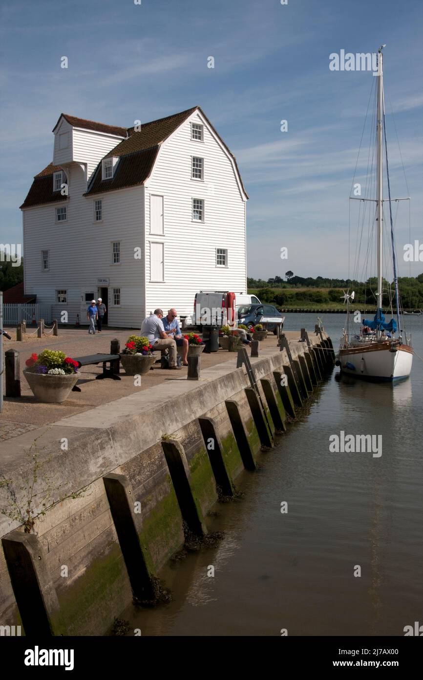 Woodbridge Gezeitenmühle und Museum, Ipswich, Suffolk, England Stockfoto