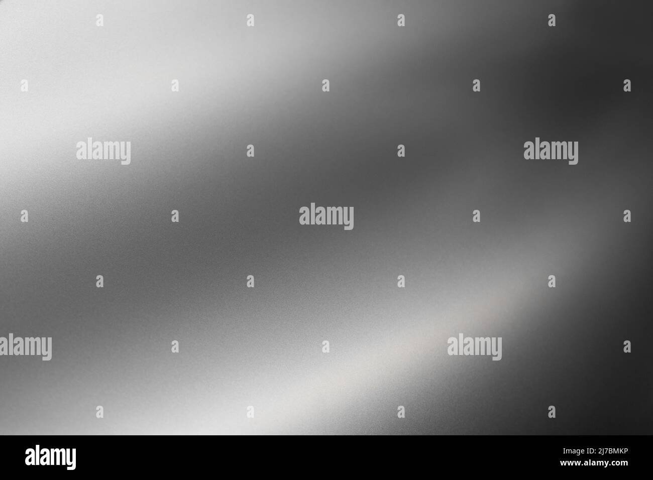 Mattgraue Metallic-Struktur mit Biegungen Stockfoto