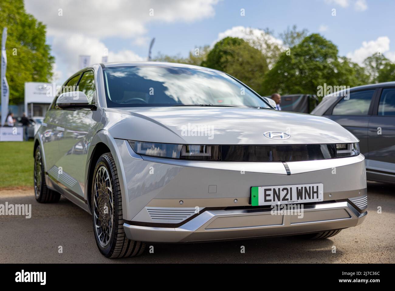 Hyundai komplett elektrisch Ioniq 5 auf dem EV Live Event am 7.. Mai 2022 im Blenheim Palace zu sehen Stockfoto
